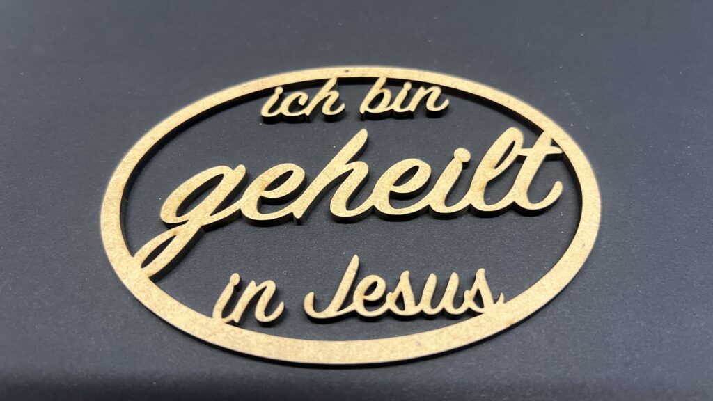 bin geheilt